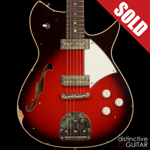 Fano Alt de Facto RB6 Thinline Red Burst Light Relic