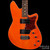 Reverend Descent H90 Baritone Rock Orange Reverend Descent H90 Baritone Rock Orange