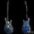Paul Reed Smith PRS Private Stock Fully Custom Hollowbody II Piezo Indigo Blue Paul Reed Smith PRS Private Stock Fully Custom Hollowbody II Piezo Indigo Blue