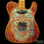 Palir Titan Relic Telecaster Custom Day of the Dead NAMM