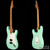 Suhr Classic Antique Roasted Recovered Sinker Maple #8 Surf Green Suhr Classic Antique Roasted Recovered Sinker Maple #8 Surf Green
