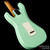 Suhr Classic Antique Roasted Recovered Sinker Maple #18 Surf Green