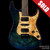 Suhr Standard Custom Aqua Blue Burst Waterfall Burl JS5K3X Suhr Standard Custom Aqua Blue Burst Waterfall Burl JS5K3X