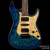 Suhr Standard Custom Aqua Blue Burst Waterfall Burl JS8G5U Suhr Standard Custom Aqua Blue Burst Waterfall Burl JS8G5U