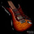 Suhr Classic Custom 3-Tone Burst Waterfall Burl JS8F9T