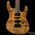 Suhr Modern Custom Trans Blue Denim Waterfall Burl Maple JS2W1A