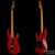Suhr Modern Custom Satin Trans Red Flame Top JS1L9A