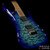 Ernie Ball Music Man JP15 BFR Cerulean Paradise Quilt