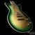 Rock N Roll Relics Starfighter - Green Metallic Burst