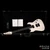 Tom Anderson Angel Player - White w/ Black Dog Hair
