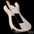 Tom Anderson Angel Player - White w/ Black Dog Hair