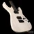 Tom Anderson Angel Player - White w/ Black Dog Hair
