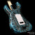 James Tyler Studio Elite HDX - Neon Turquoise Shmear