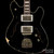 Fano Alt de Facto GF6 Semi-Hollow Bull Black