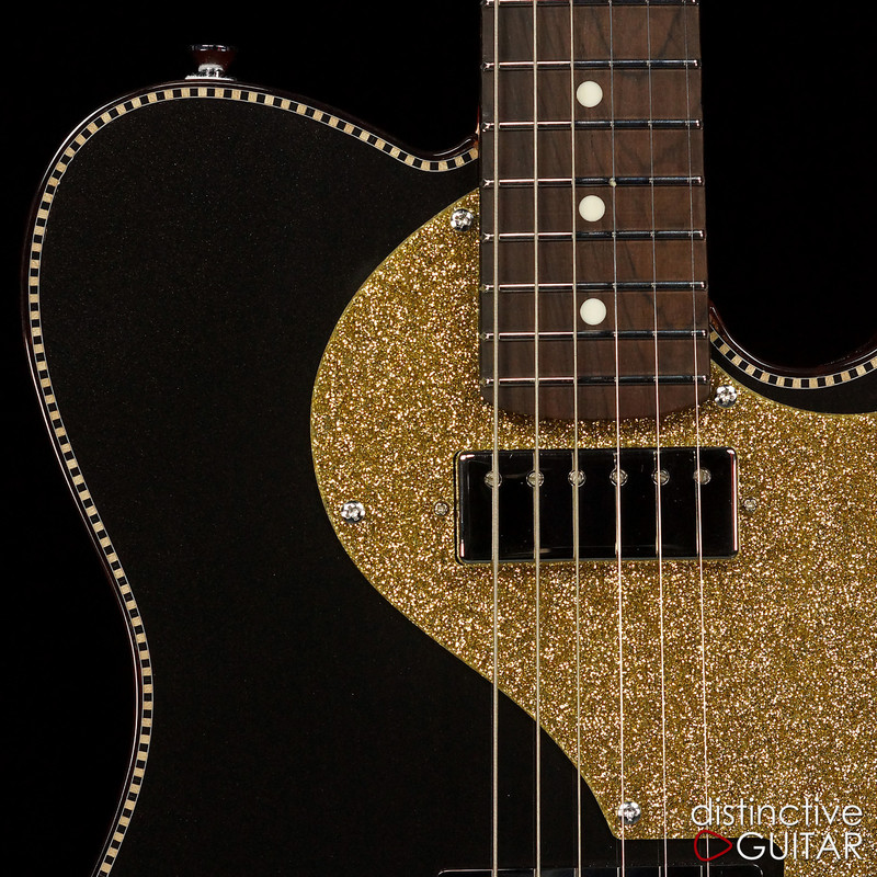 Red Rocket Atomic Telecaster Black Space Gold
