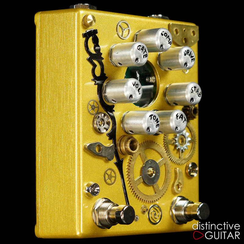 Zvex Fuzz Factory 7 Hand Painted Steampunk B176