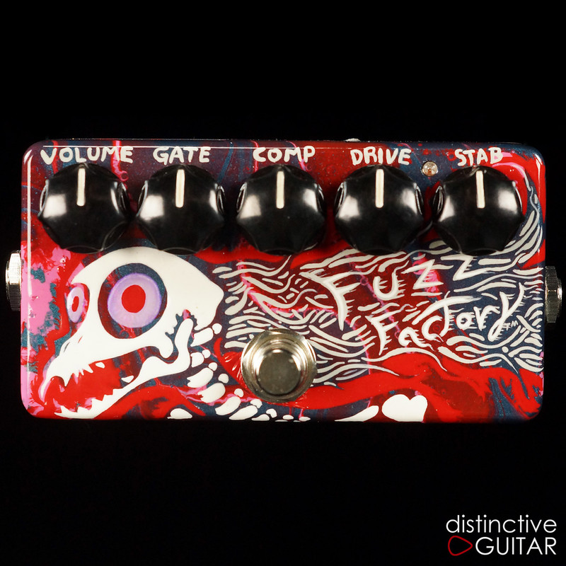 Zvex Fuzz Factory Custom Swirl Paint M084