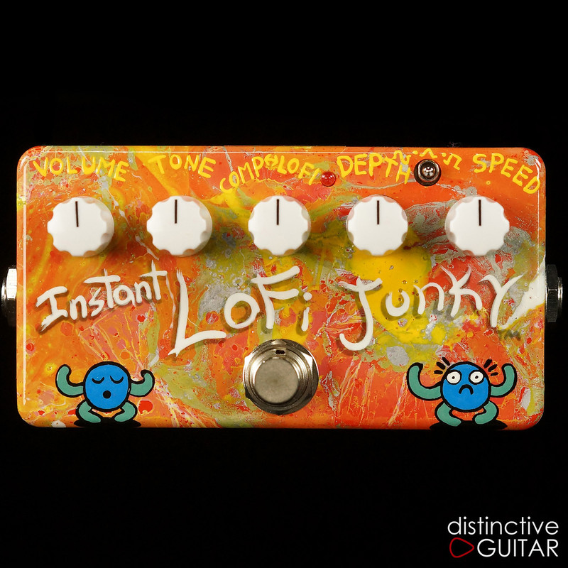 レア ZVEX Instant Lo-Fi Junky Hand painted-