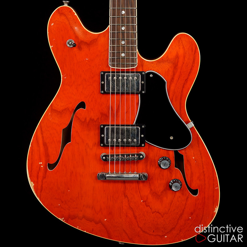 Fano Alt de Facto GF6 Semi-Hollow Faded Cherry