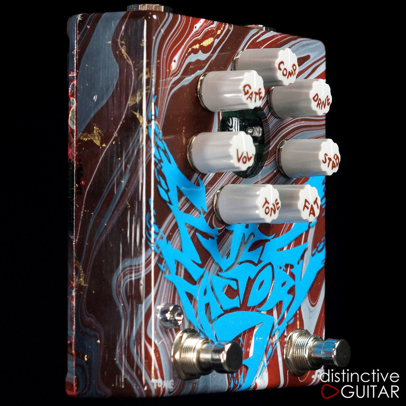 Zvex Fuzz Factory 7 Hand Painted Swirl B186