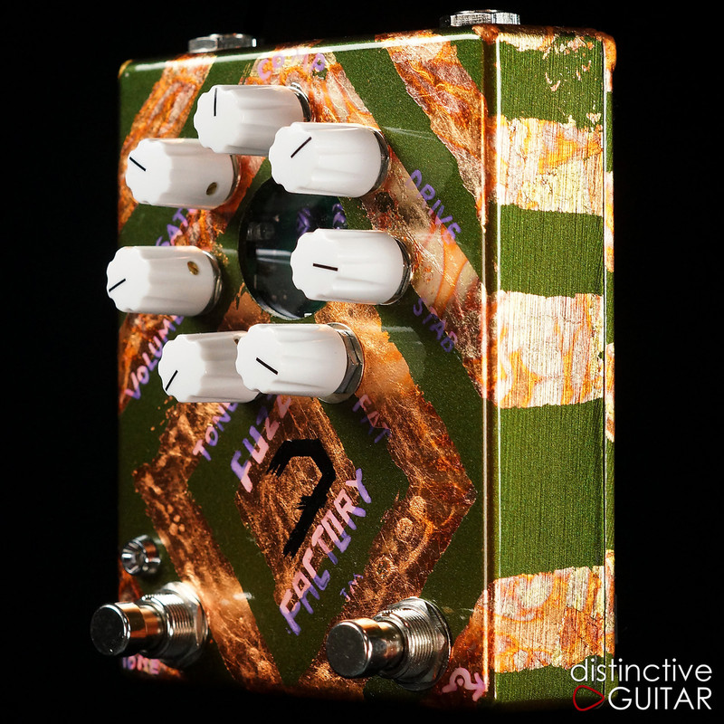 Zvex Fuzz Factory 7 Hand Painted Swirl B185