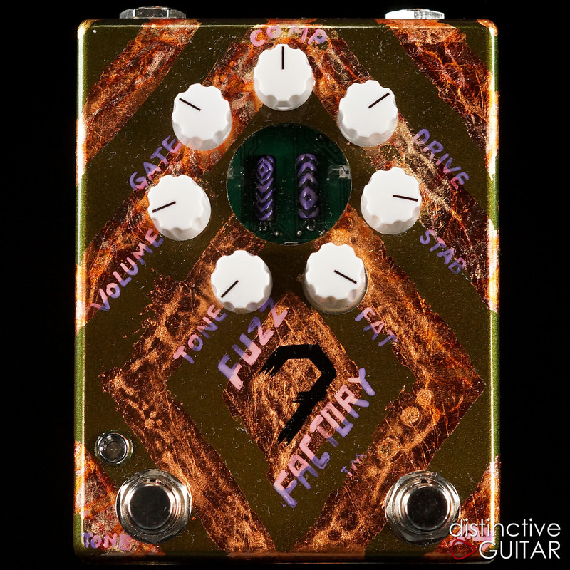 BELLE FUZZ / SN一桁台 Zvex Fuzz Factory 7 Hand Painted Swirl B185