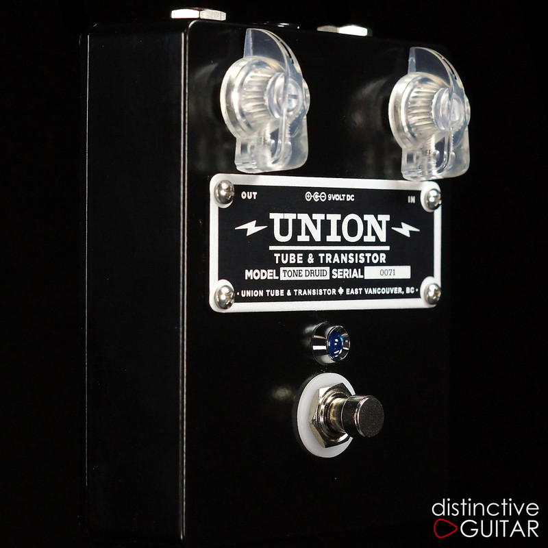 Union Tube & Transistor Tone Druid Overdrive Black - distinctiveguitar