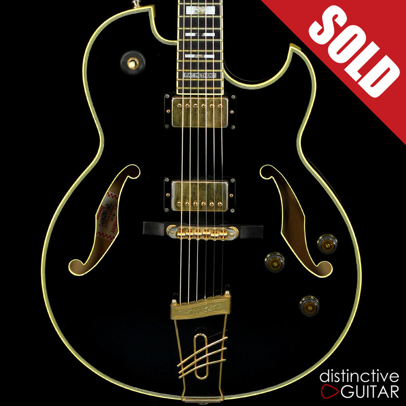 Ibanez PM120 Pat Metheny Signature Hollowbody Black