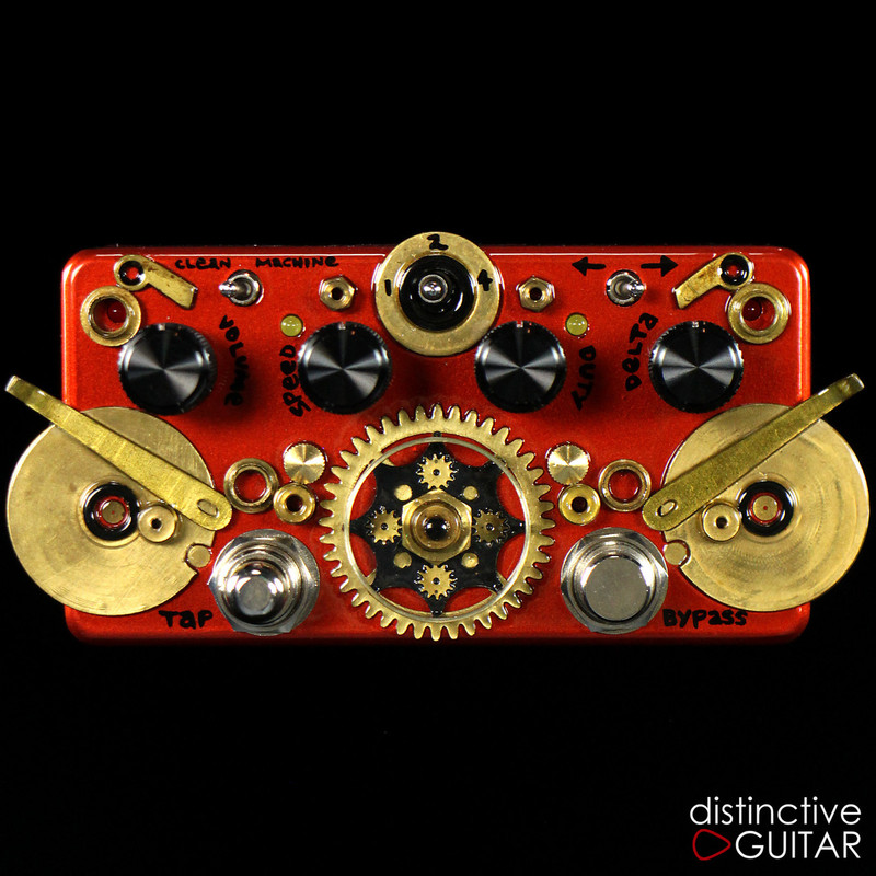 Zvex Sonar Tremolo Hand Painted Steampunk A174