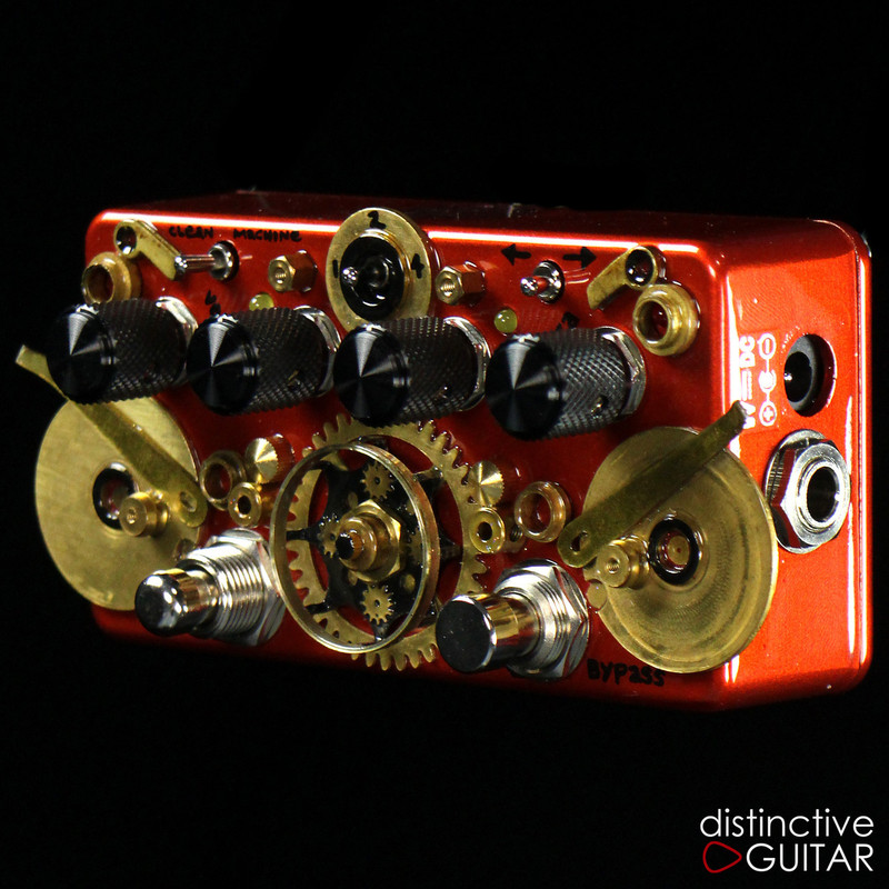 Zvex Sonar Tremolo Hand Painted Steampunk A174