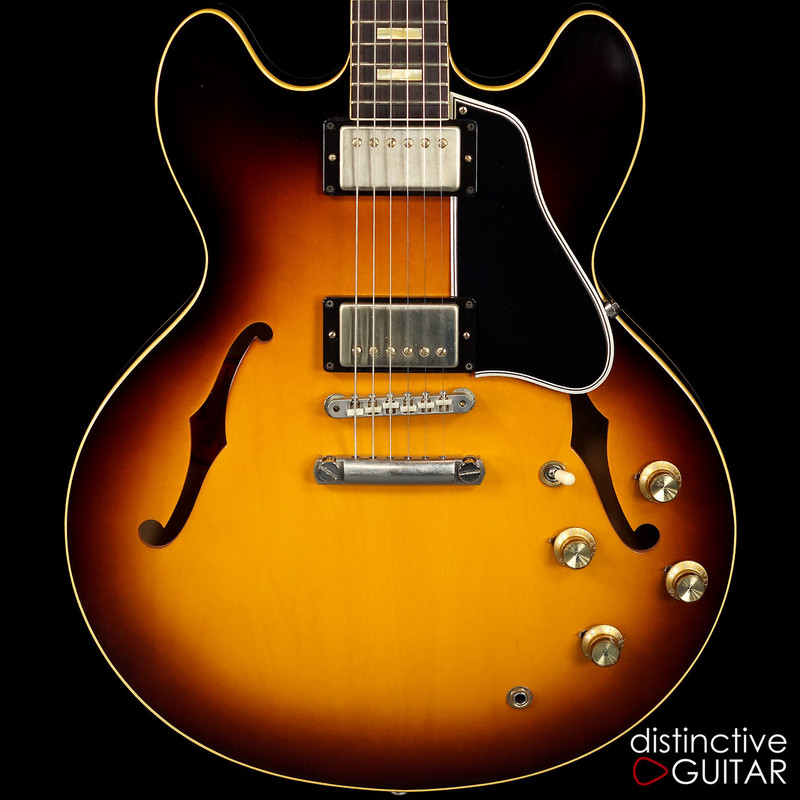 Gibson Custom Shop ES-335 1963 Reissue Historic Sunburst