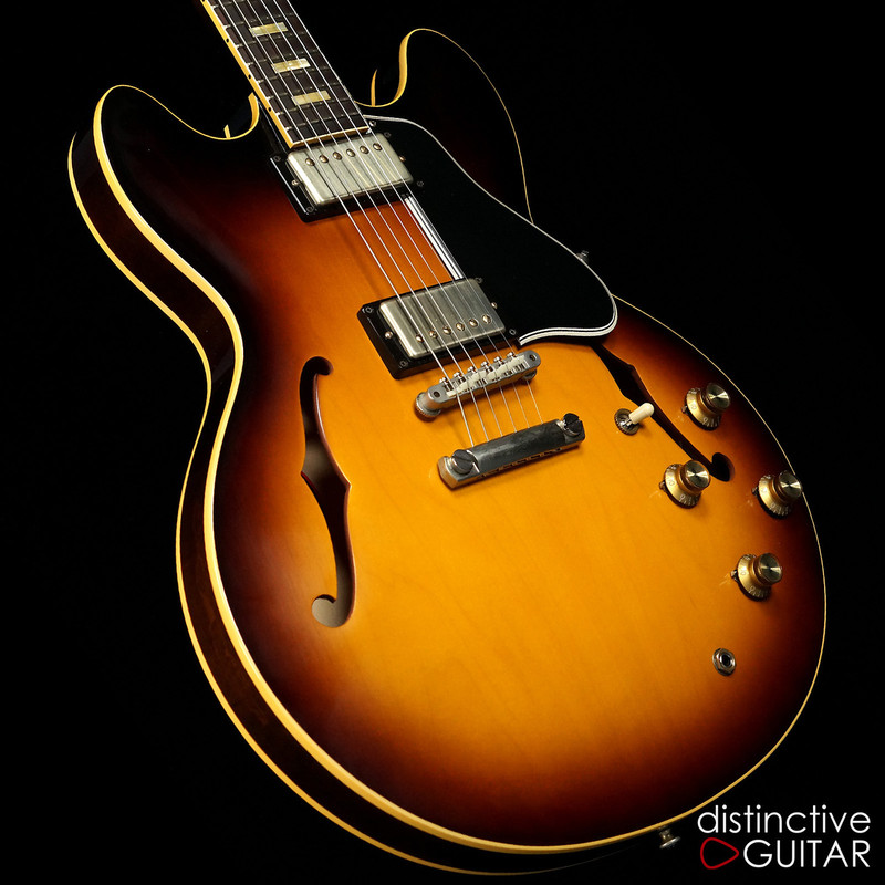 Gibson Custom Shop ES-335 1963 Reissue Historic Sunburst