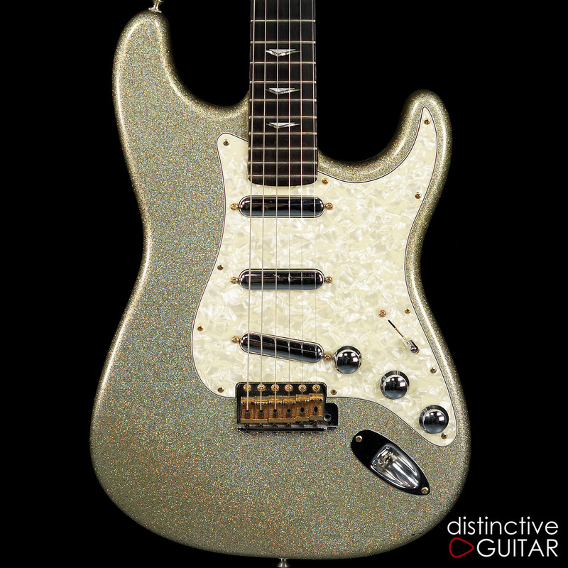 【10145】 Fender custom shop Stratcaster Fender Custom Shop Andy Summers Monochrome Stratocaster