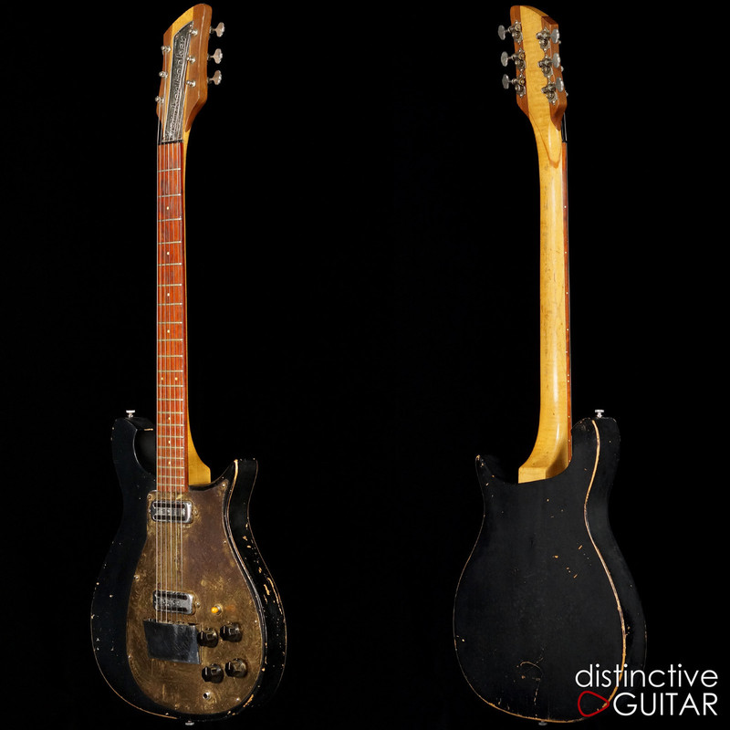 Rare 1960 Rickenbacker Model 450 Combo Black