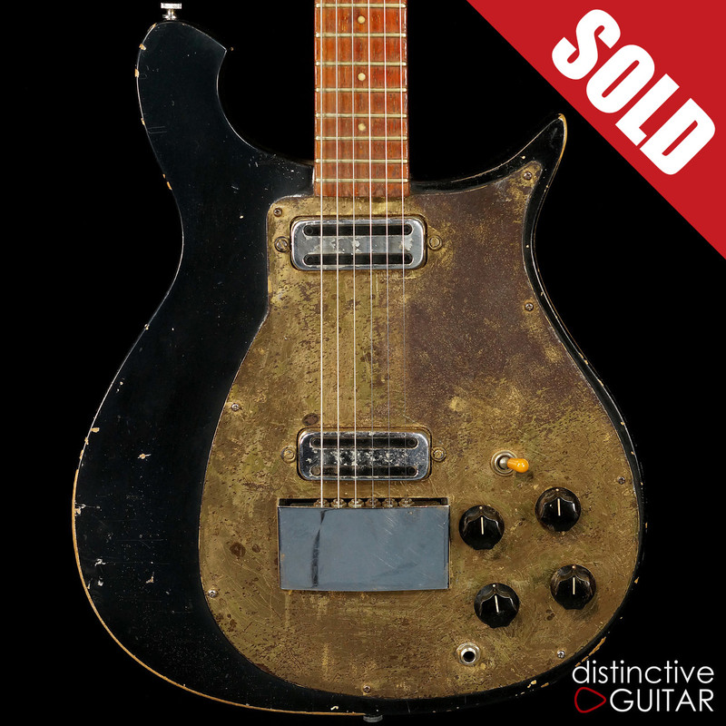 Rare 1960 Rickenbacker Model 450 Combo Black