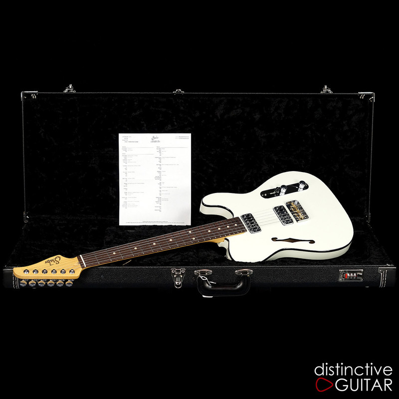 Suhr Classic T Custom Olympic White Double Bound 28455