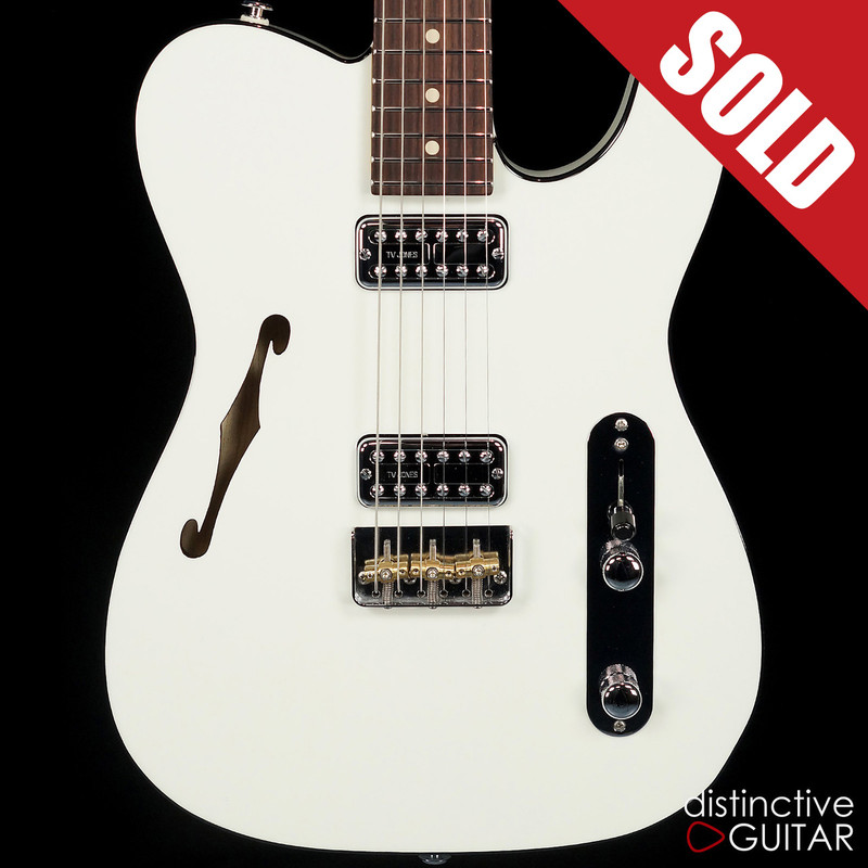 Suhr Classic T Custom Olympic White Double Bound 28455 Suhr Classic T Custom Olympic White Double Bound 28455