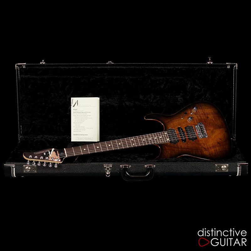 Tom Anderson Angel Koa Black Shaded Edge