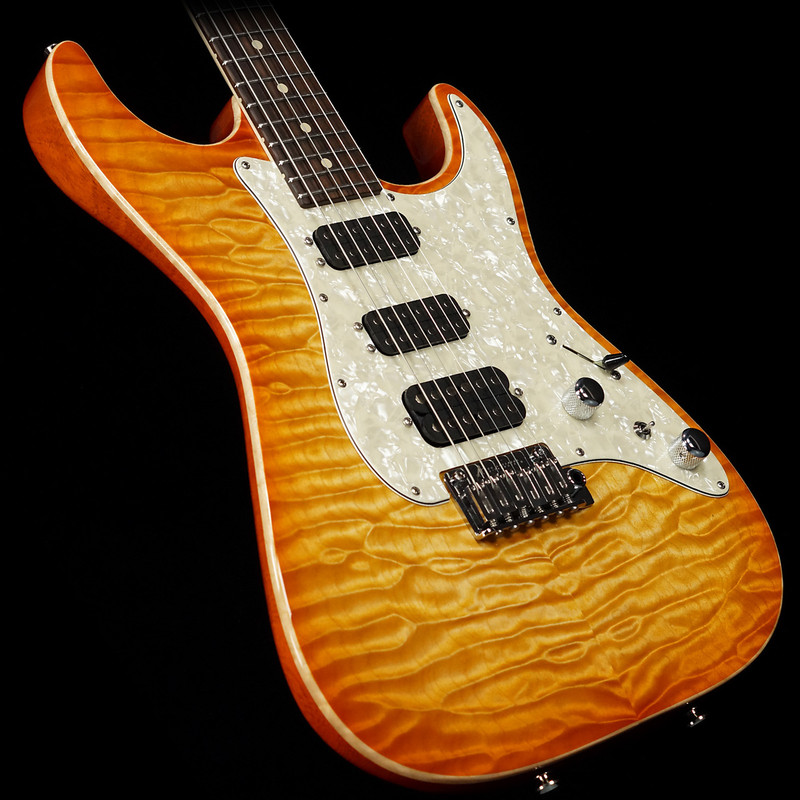 Tom Anderson Drop Top Classic Hollow Honey Burst