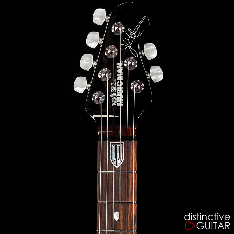 Ernie Ball Music Man John Petrucci BFR Trans Black Quilt Top