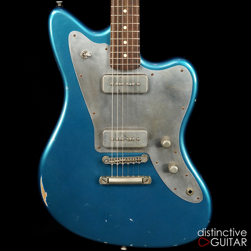ギター Fano Omnis GF6 Sonic Blue Fano GF6 Omnis Semi-Hollow Sonic Blue – Guitar Brando