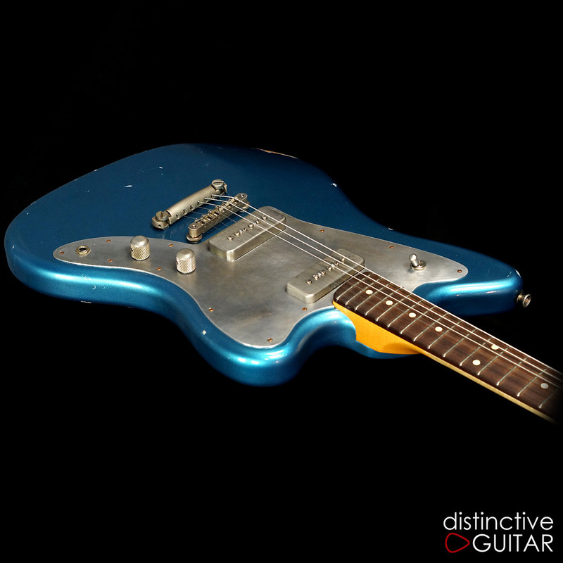 ギター Fano Guitars JM6 Oltre Lake Placid Blue Fano JM6 Oltre Maple Neck Humbucker Guitar – Lake Placid