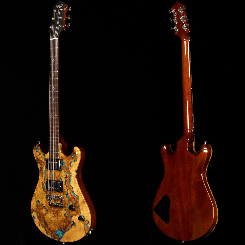 Knaggs Keya Tier 2 Doublecut Spalted Maple Lapis Stone