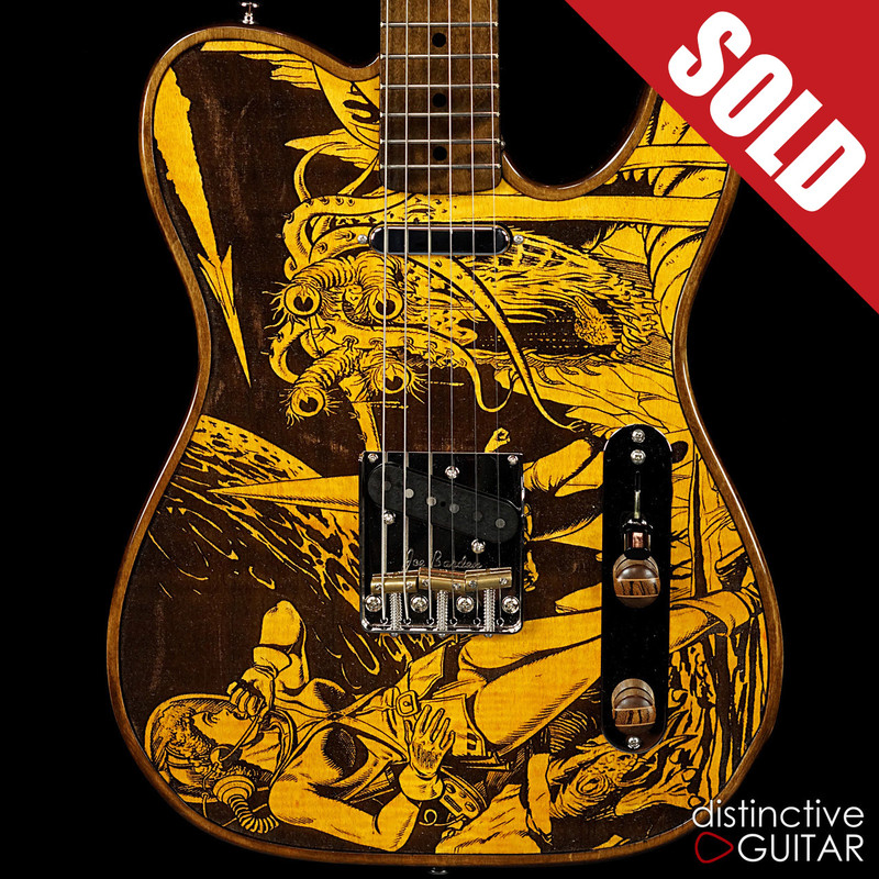 Walla Walla T-Top Laser Yellow Sci-Fi Girl