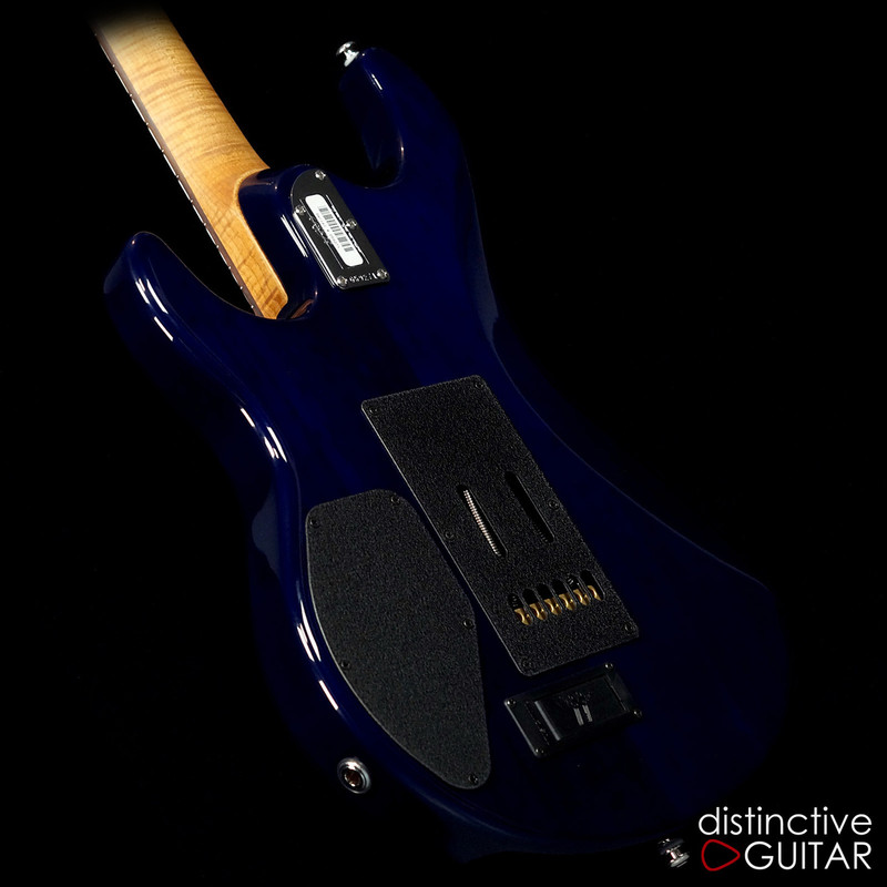 Ernie Ball Music Man Luke III HH BFR Blueberry Burst Flame