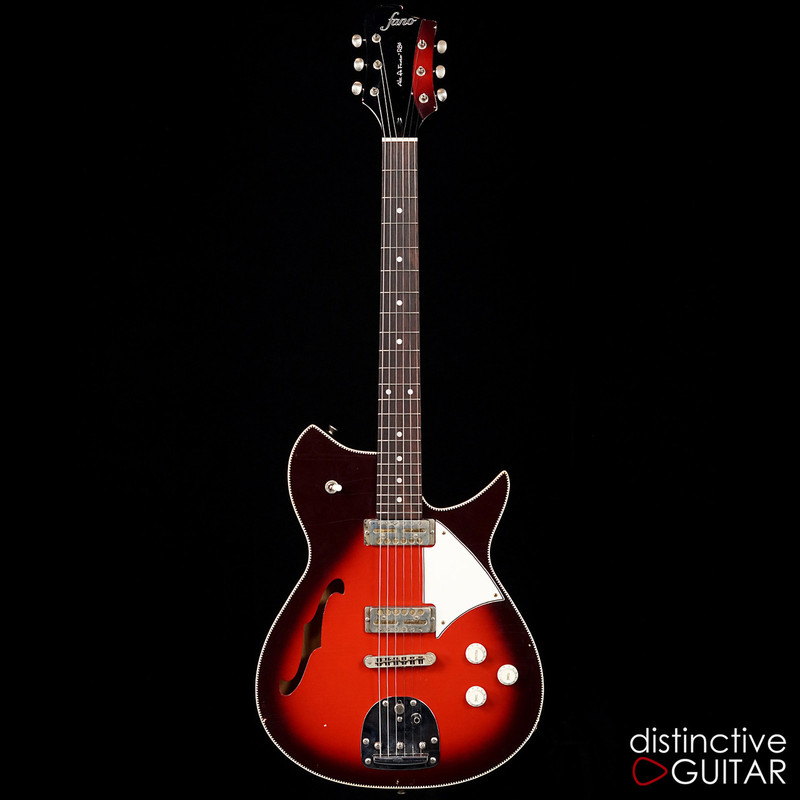 Fano Alt de Facto RB6 Thinline Red Burst Light Relic