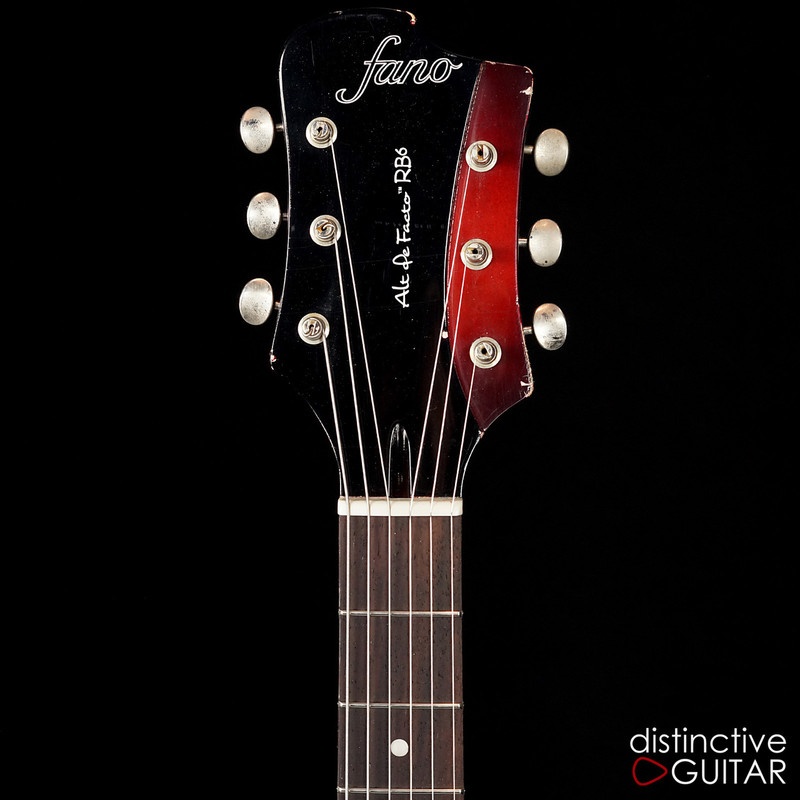 Fano Alt de Facto RB6 Thinline Red Burst Light Relic