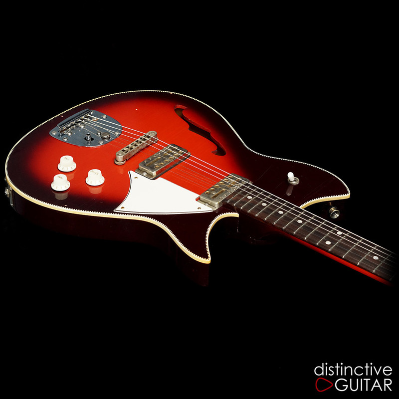 Fano Alt de Facto RB6 Thinline Red Burst Light Relic