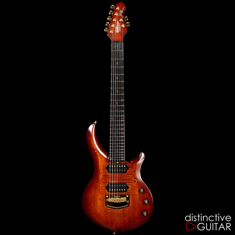 Ernie Ball Music Man Artisan Majesty 7 John Petrucci Signature Marrone