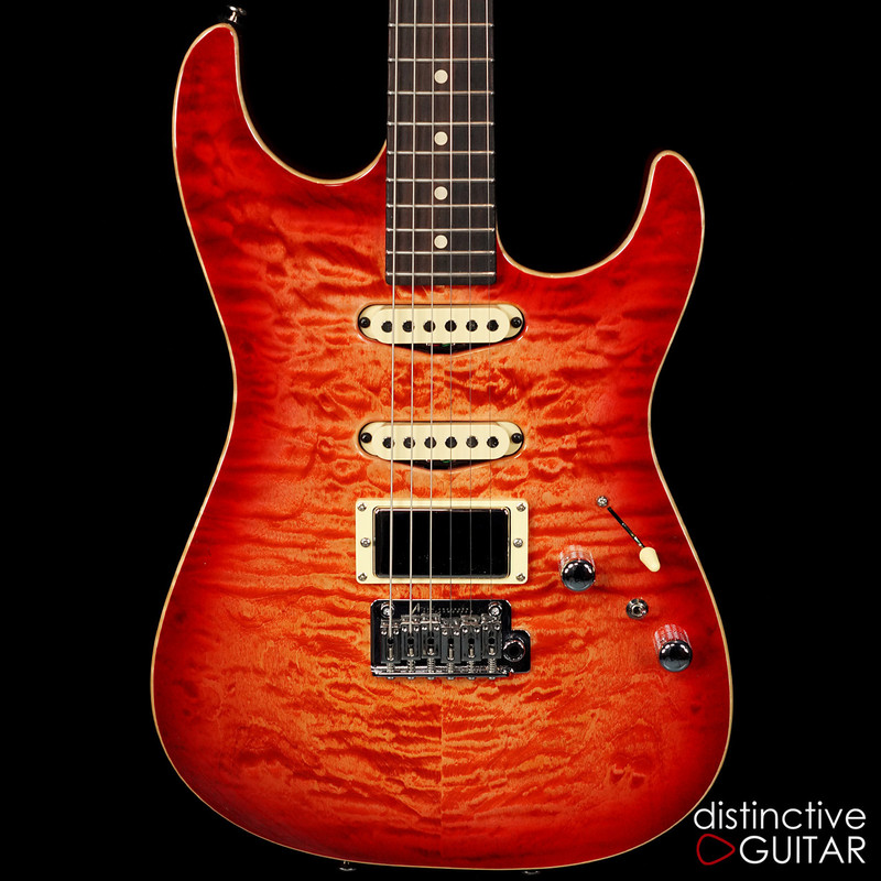 Tom Anderson Drop Top Natural Red Burst